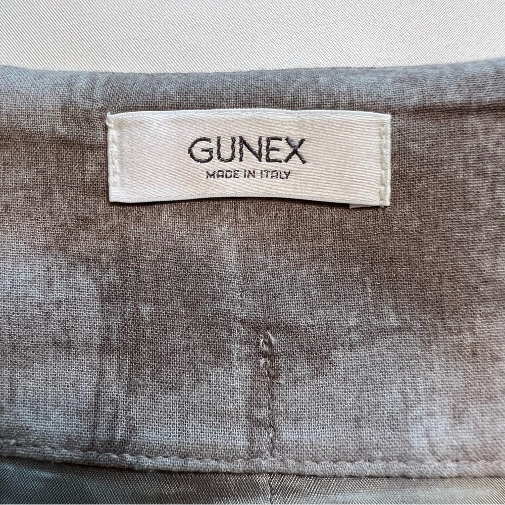 Gunex For Brunello Cucinelli Pleated Bubble Hem Skirt Size 10 EUC ITALY - Picture 2 of 13